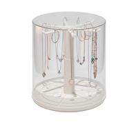 Vetrina espositrice trasparente per bambole | Espositore girevole antipolvere impilabile trasparente per hobby - protezione per collezionisti | per stanza dei bambini, soggiorno, negozio, badge