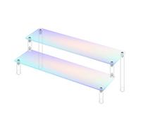 Vetrina i tuoi preferiti Portaoggetti in acrilico multistrato con 14 livelli