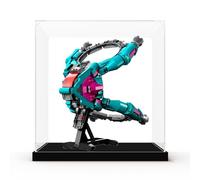 Vetrina in acrilico, adatta per Lego 76255 New Guardian, modello astronave antipolvere, scatola di immagazzinaggio, scatola trasparente (esclusi modelli) (2 mm)