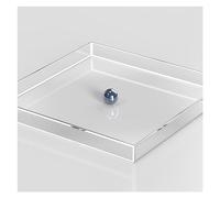 Vetrina in acrilico altezza 10 cm/3,94 pollici, serbatoio for acqua poco profonda trasparente spessa 3/4/5 mm, vassoio portaoggetti for fotografia, oggetti di scena for foto in posa, oggetti di scena