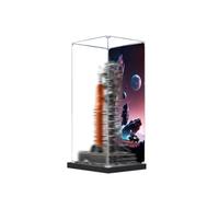 Vetrina in acrilico appositamente realizzata per Lego 10341 Space Launch System Building Set, scatola antipolvere, solo vetrina, scatola di visualizzazione compatibile con Lego 10341 (spray posteriore