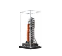 Vetrina in acrilico appositamente realizzata per Lego 10341 Space Launch System Building Set, scatola antipolvere, solo vetrina, scatola di visualizzazione compatibile con Lego 10341 (2 mm)
