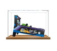 Vetrina in acrilico appositamente realizzata per Lego 11374 Space Pinball Machine Racing Building Set, scatola antipolvere, solo vetrina, scatola di visualizzazione compatibile con Lego 11374 (3 mm +