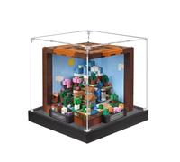Vetrina in acrilico appositamente realizzata per Lego 21265 Creative Workbench Building Set, scatola antipolvere, solo vetrina, scatola di visualizzazione compatibile con Lego 21265 (2 mm + base A)