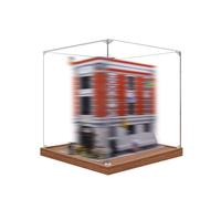 Vetrina in acrilico appositamente realizzata per Lego 75827 Set di costruzione di caserma dei pompieri, scatola antipolvere, solo vetrina, scatola di visualizzazione compatibile con Lego 75827 (2 mm +