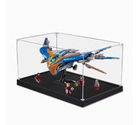 Vetrina in acrilico, compatibile con Lego 6286 Guardiani della Galassia Display Case, Custodia trasparente antipolvere (solo vetrina) (2 mm)