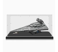 Vetrina in acrilico, compatibile con Lego 75252 Imperial Star Destroyer, antipolvere, trasparente, scatola portaoggetti (solo vetrina)