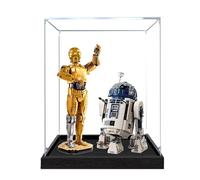 Vetrina in acrilico, compatibile con Lego 75398+75379, set di display combinato robot, antipolvere, scatola portaoggetti, custodia trasparente resistente ai raggi UV (solo scatola espositiva, kit non