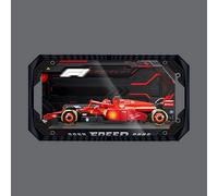 Vetrina in acrilico compatibile con Lego 77242 Speed Champions per Ferrari SF-24 - Espositore antipolvere per F1 auto da corsa, custodia trasparente per modelli Technic e collezione (Una scatola)
