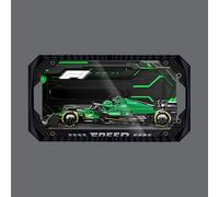 Vetrina in acrilico compatibile con Lego 77245 Speed Champions per Aston Martin - Espositore antipolvere per F1 auto da corsa, custodia trasparente per modelli Technic e collezione (Una scatola)