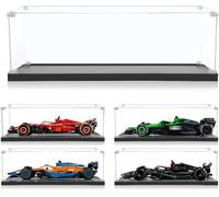 Vetrina in acrilico compatibile con Lego Technic 1:8 F1 SF-24 42207, senza | Display da 68 x 30 x 17 cm, compatibile con Lego 42207, 42206, 42171, 42141, 42228, 42240, vetro acrilico resistente