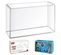 Vetrina in acrilico compatibile con Mega Charizard X ex Ultra-Premium Collection UPC e 151 UPC, custodia protettiva magnetica in acrilico spesso 8+5 mm, resistente ai raggi UV, impilabile, per