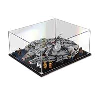 Vetrina in Acrilico Compatibile con Modello Lego 75257 Millennium Falcon,Custodia in Acrilico Trasparente Antipolvere (non include il kit del modello) 3MM