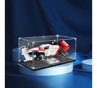 Vetrina in acrilico con vite per Lego® McLaren MP4/4 e Ayrton Senna 10330 (Lego Set non incluso) (senza sfondo)