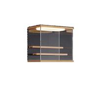 Vetrina in acrilico for figure, espositore antipolvere for oggetti da collezione, contenitore for giocattoli for bambole(30x18.5x26.5cm)