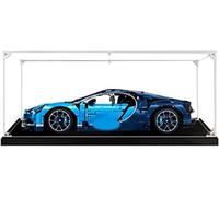 Vetrina in acrilico per 42083 Technic Bugatti Chiron, modello esclusivo di auto sportiva da collezione, scatola trasparente antipolvere, 62 x 30 x 20 cm