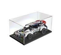 Vetrina in Acrilico per 42109 auto da rally Modello,Trasparente Antipolvere,compatibile con Lego Technic 42109 auto da rally Blocchi Construcción (solo vetrina) 3MM