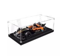Vetrina in Acrilico per 42169 Piccola vettura F1 Blocchi Construcción,Trasparente Teca A Prova di Polvere 35×15×10 cm B,2MM