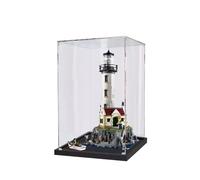 Vetrina in acrilico per faro motorizzato Lego 21335, scatola antipolvere, scatola trasparente, scatola espositiva compatibile con Lego 21335 (solo custodia, nessun modello) (3 mm)