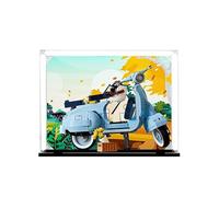 Vetrina in acrilico per icone Lego Vespa 125 Scooter Model Building Kit 10298 - Scatola portaoggetti antipolvere anti-UV -Collezionisti (sfondo A (40 x 20 x 30))