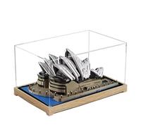 Vetrina in acrilico per Lego 10234 Sydney Opera House, scatola antipolvere, scatola trasparente, scatola espositiva compatibile con Lego 10234 (solo custodia, nessun modello) (opzione 2)