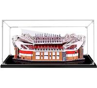 Vetrina in acrilico per Lego 10272 Old Trafford Manchester United Scatola di visualizzazione con protezione antipolvere compatibile con Lego 10272 (modello Lego non incluso)(2mm)
