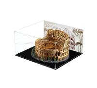 Vetrina in acrilico per Lego 10276 Creator Expert Colosseo, vetrina, protegge e decora il modello con custodia antipolvere, regali (sfondo A)