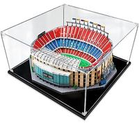 Vetrina in acrilico per Lego 10284 Camp NOU FC Barcelona vetrina trasparente antipolvere (modello Lego non incluso)(3mm)