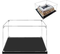 Vetrina in acrilico per Lego 10299 Vetrina trasparente antipolvere per (Real Madrid - Stadio Santiago Bernabéu) (il modello di blocco NON è incluso)(3mm)