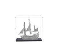 Vetrina in acrilico per Lego 10365 Nave - Edizione da Collezione, Scatola portaoggetti antipolvere trasparente, Solo vetrina, senza modello (Transparent)