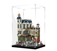 Vetrina in acrilico per Lego 11371, set di edifici per la strada dello shopping, scatola trasparente antipolvere, solo vetrina, compatibile con Lego 11371 (3 mm)