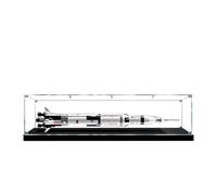 Vetrina in acrilico per Lego 21309 Apollo Saturn 5, espositore antipolvere da 3 mm, compatibile con Lego 21309 (modello non incluso) (trasparente 3 mm)