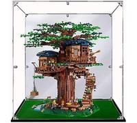 Vetrina in acrilico per Lego 21318 Vetrina trasparente antipolvere per Lego 21318 Ideas Casa sull'albero (non inclusa nel modello)(2mm)