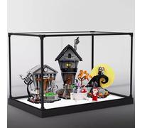 Vetrina in acrilico per Lego 21351 The Nightmare Before Christmas, scatola antipolvere, scatola trasparente, espositore compatibile con Lego 21351 (solo valigia, non un modello (opzione 2)