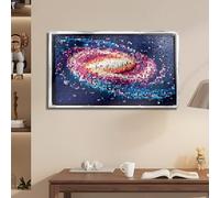 Vetrina in acrilico per Lego 31212 setGalaxy Pixel Art Frame, teca trasparente antipolvere per oggetti da collezione, modello non incluso.