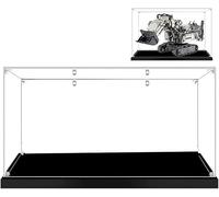Vetrina in acrilico per Lego 42100 Vetrina trasparente antipolvere per (escavatore Liebherr R 9800) (il modello di blocco non è incluso)(3MM)