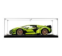 Vetrina in acrilico per Lego 42115, vetrina trasparente antipolvere per (Lamborghini Sián FKP 37) (NON incluso nel modello)(3mm)