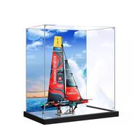 Vetrina in acrilico per Lego 42174 AC75 Monohull Hydrofoil barca a vela, scatola antipolvere, scatola trasparente, scatola espositiva compatibile con Lego 42174 (solo custodia, nessun modello)