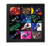 Vetrina in acrilico per Lego 71049 F1 Racing Car Set, scatola trasparente antipolvere, scatola portaoggetti, compatibile con Lego 71049 (modello non incluso (A)