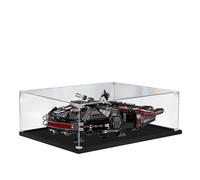 Vetrina in acrilico per Lego 75389 Dark Millennium Falcon, trasparente, antipolvere, compatibile con Lego 75389 (solo vetrina) (trasparente, 3 mm)
