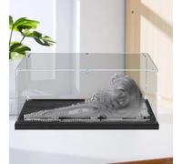 Vetrina in acrilico per Lego 75394 Distruttore stellare imperiale Architettura, conservazione e organizzazione antipolvere Vetrina Lego, dimensioni: 50 x 35 x 20 cm (vetrina) trasparente 3 mm