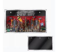 Vetrina in acrilico per Lego 76271 Gotham City Animation, scatola antipolvere, scatola trasparente, scatola espositiva compatibile con Lego 76271 (solo custodia, nessun modello