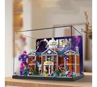 Vetrina in acrilico per Lego 76294 X-Men: X-Mansion, scatola antipolvere, scatola trasparente, scatola espositiva compatibile con Lego 76294 (solo custodia, nessun modello