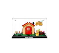 Vetrina in acrilico per LEGO 77058 Animal Crossing Le attività all’aperto di Bunnie, Scatola portaoggetti trasparente e antipolvere per collezionabili, Senza modello (transparent)