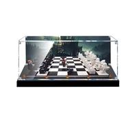 Vetrina in acrilico per Lego Harry Potter Hogwarts Wizard's Scacchi Set - Vetrina, proteggere e decorare modello, oggetti da collezione, regali (sfondo 3 mm)