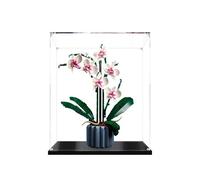 Vetrina in Acrilico per Lego Orchidea,Scatola Antipolvere per Lego 10311 Collezione Botanica Orchidea,Decorazione Trasparente Protezione Vetrina da Collezione-No Modello Lego(2mm)