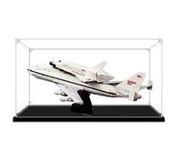 Vetrina in acrilico per modello Lego 10360 Space Shuttle, antipolvere, trasparente, vetrina da collezione (modello non incluso) (3 mm)