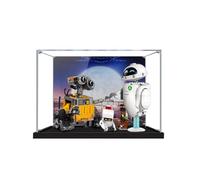 Vetrina in acrilico per robot Lego 43279, antipolvere con protezione UV, su misura per Lego 43279, edizione da collezione (modello non incluso) (sfondo + base nera)