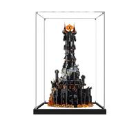 Vetrina in acrilico per The Lord of The Rings: Barad-dûr per Lego 10333, scatola di immagazzinaggio trasparente antipolvere (modello non incluso) (specchio 3 mm)