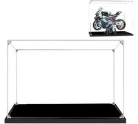Vetrina in acrilico trasparente antipolvere compatibile con il kit costruzione Lego M 1000 RR 42130,scatola raccolta modelli mattoni stoccaggio (solo scatola visualizzazione)(2mm)